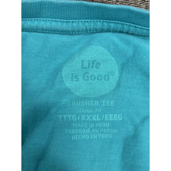 Life Is Good Shirt Men's 3XL Blue Gone Clubbin Graphic Tee Funny Outdoors - Picture 7 of 8